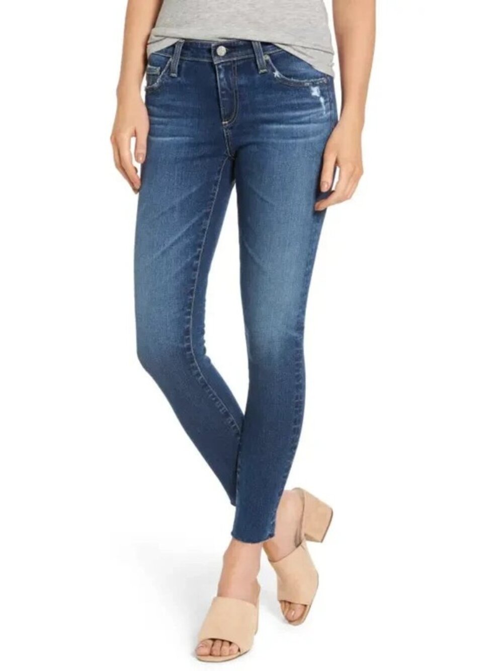 NWT Adriano Goldschmied AG Legging Ankle in 12 Years Stretch Skinny Jeans 27